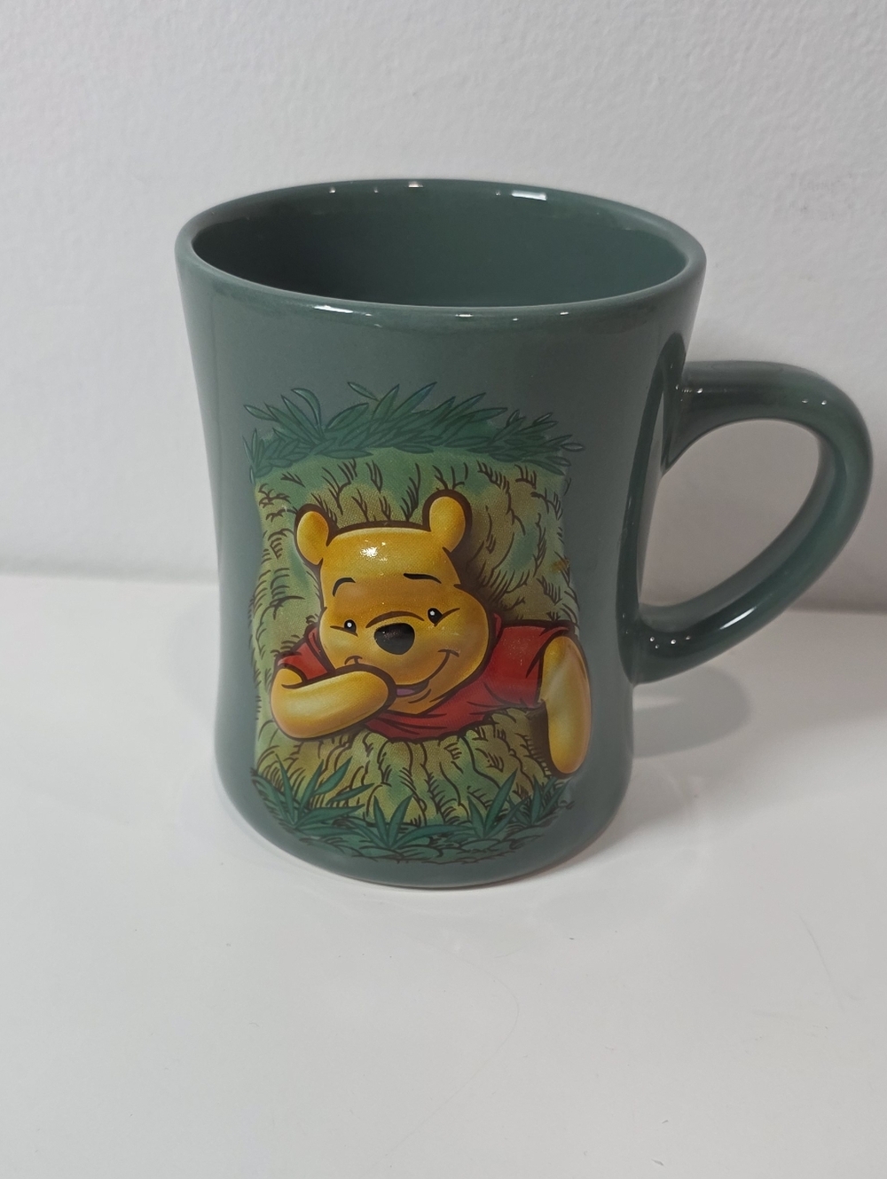 Winnie The Pooh Disney Store 3D Coffee Mug raised embossed ceramic cup